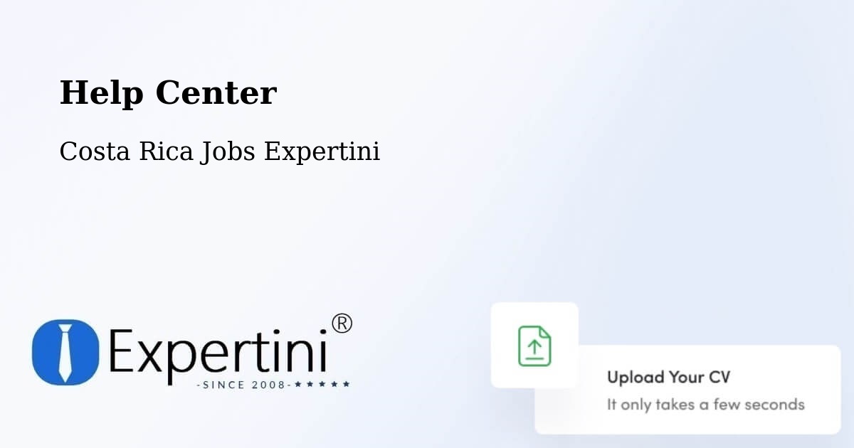 Help Center – Puriscal - Costa Rica Jobs Expertini
