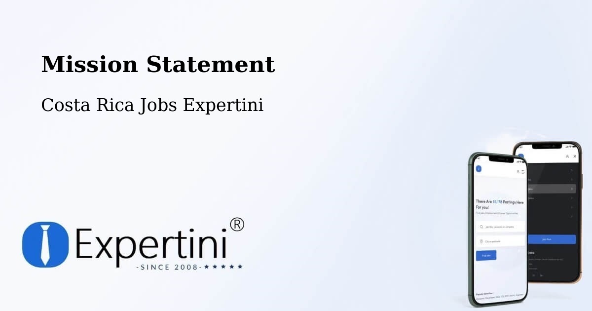 Corporate Mission – Puriscal - Costa Rica Jobs Expertini